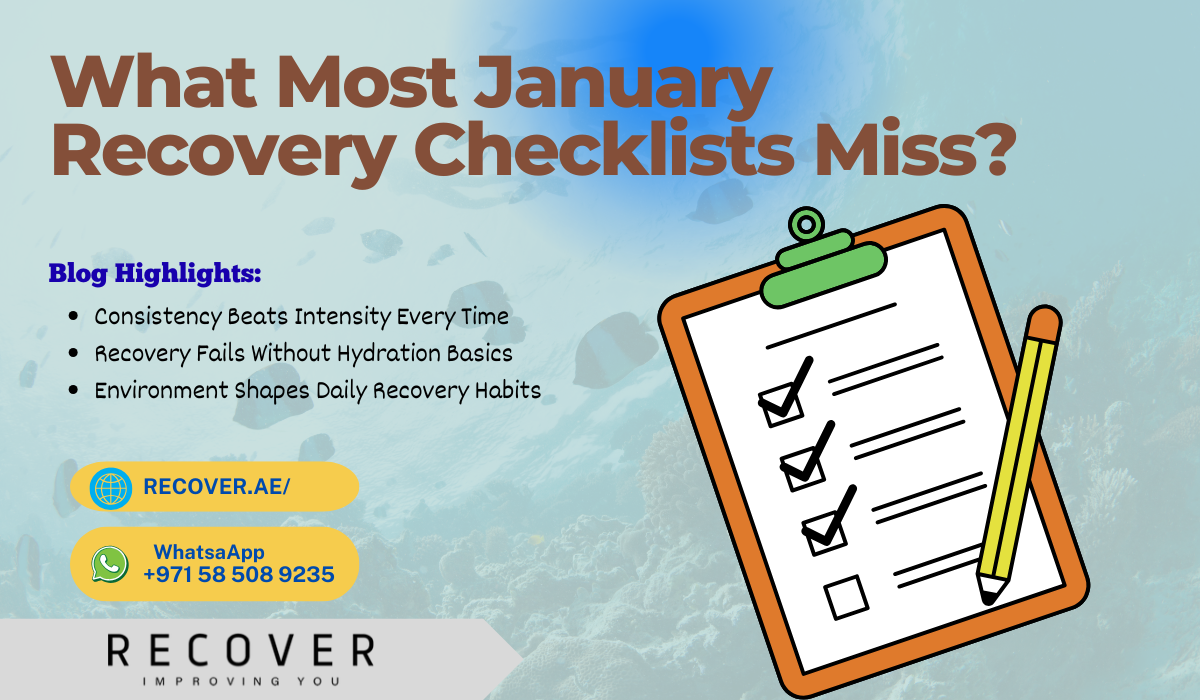 What Most January Recovery Checklists Miss