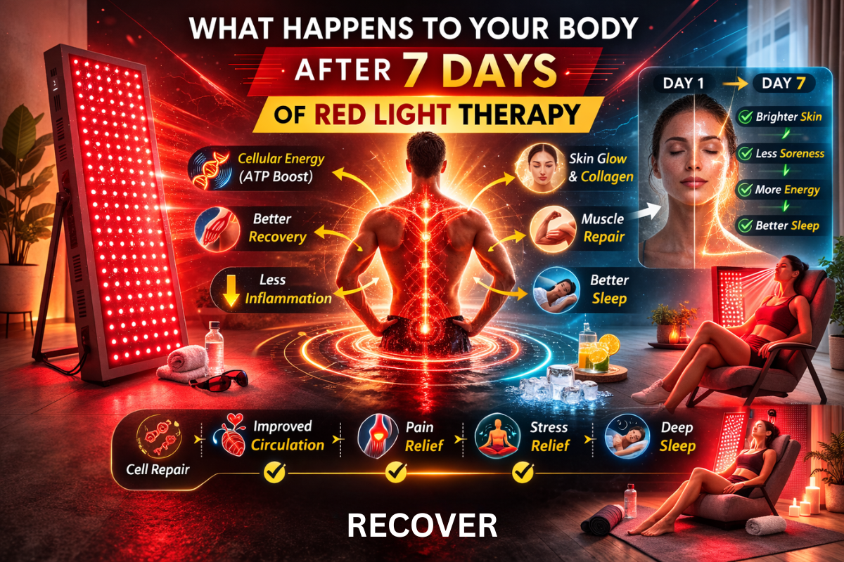 What Happens to Your Body After 7 Days of Red Light Therapy
