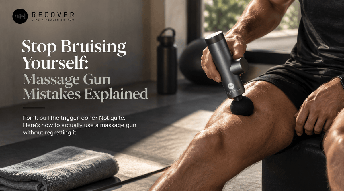 How to Use a Massage Gun Without Hurting Yourself