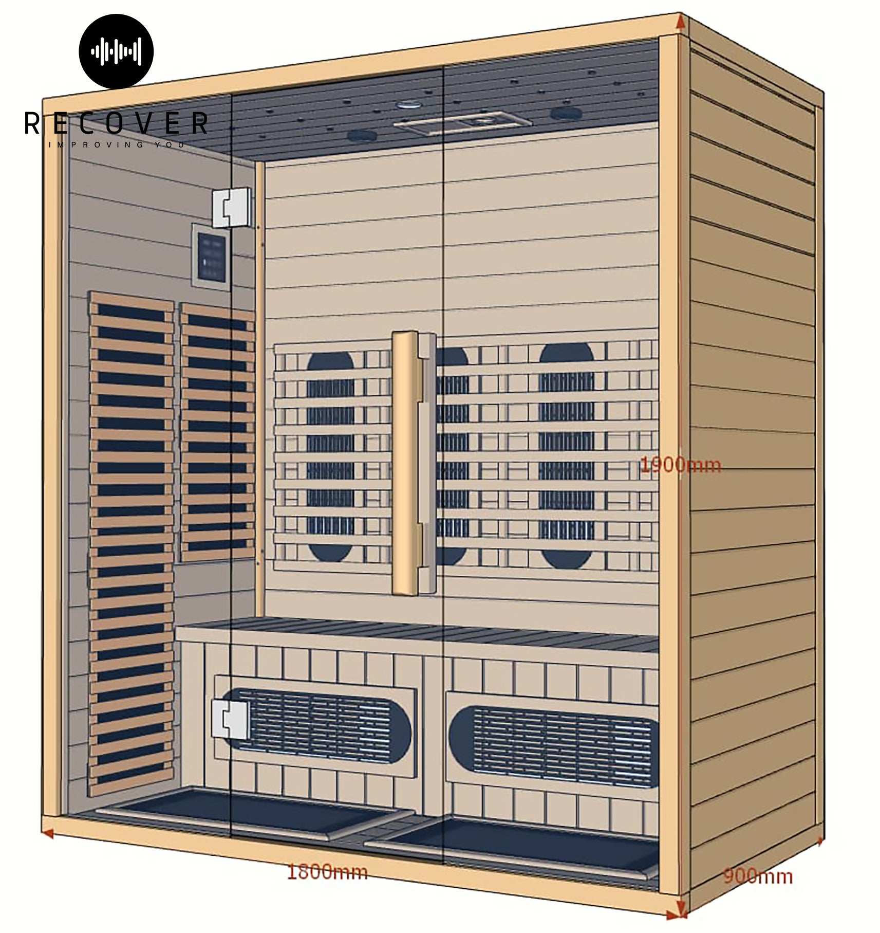 Full Spectrum Infrared Sauna