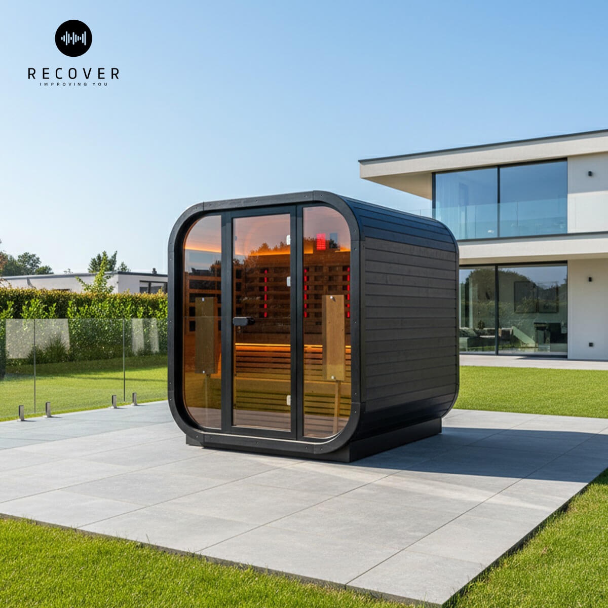 Recover Arc - Architectural Full-Spectrum Infrared Sauna