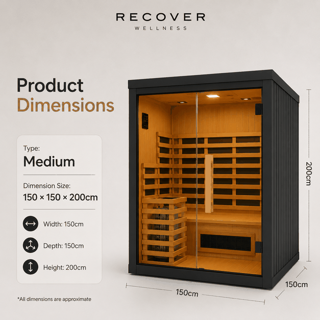 Outdoor Full-Spectrum Infrared Sauna