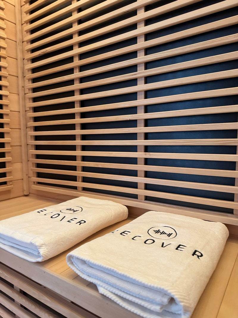 Recover Towel & Slipper Combo – White