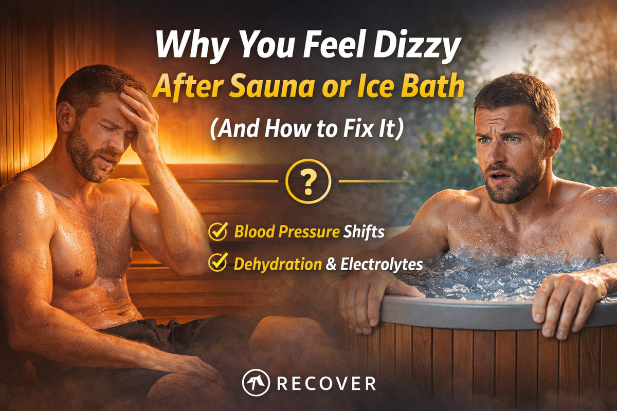 Why You Feel Dizzy After Sauna or Ice Bath (And How to Fix It)