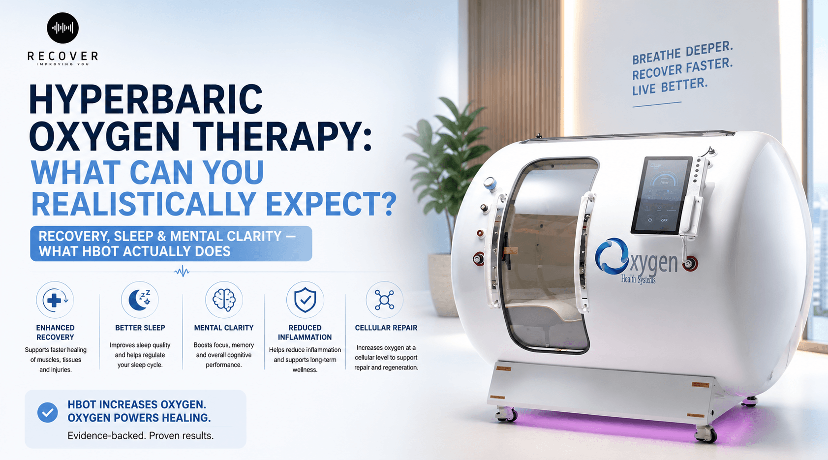 Hyperbaric Oxygen Therapy What Can You Realistically Expect