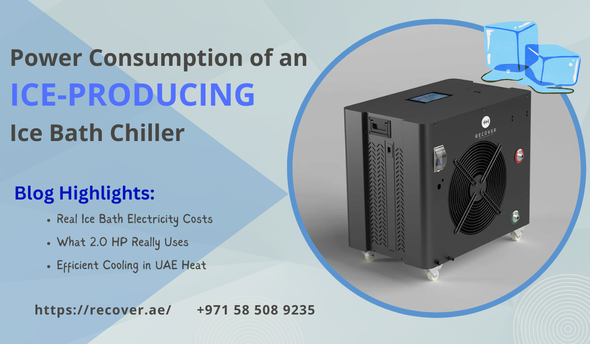 Power Consumption of an Ice-Producing Ice Bath Chiller