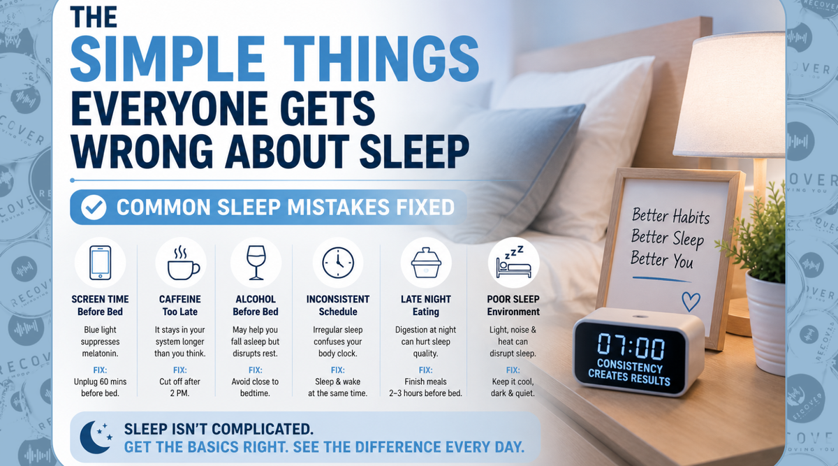 The Simple Things Everyone Gets Wrong (That Ruin Your Sleep)