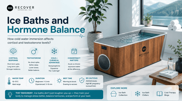 Ice Baths and Hormones: What Cold Plunging Does to Cortisol & Testosterone?
