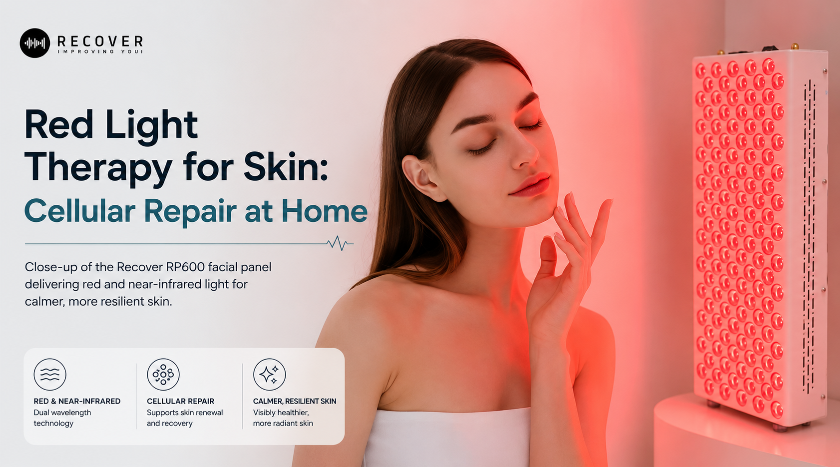 Red Light Therapy & Skin Health: Supporting Your Skin at a Cellular Level