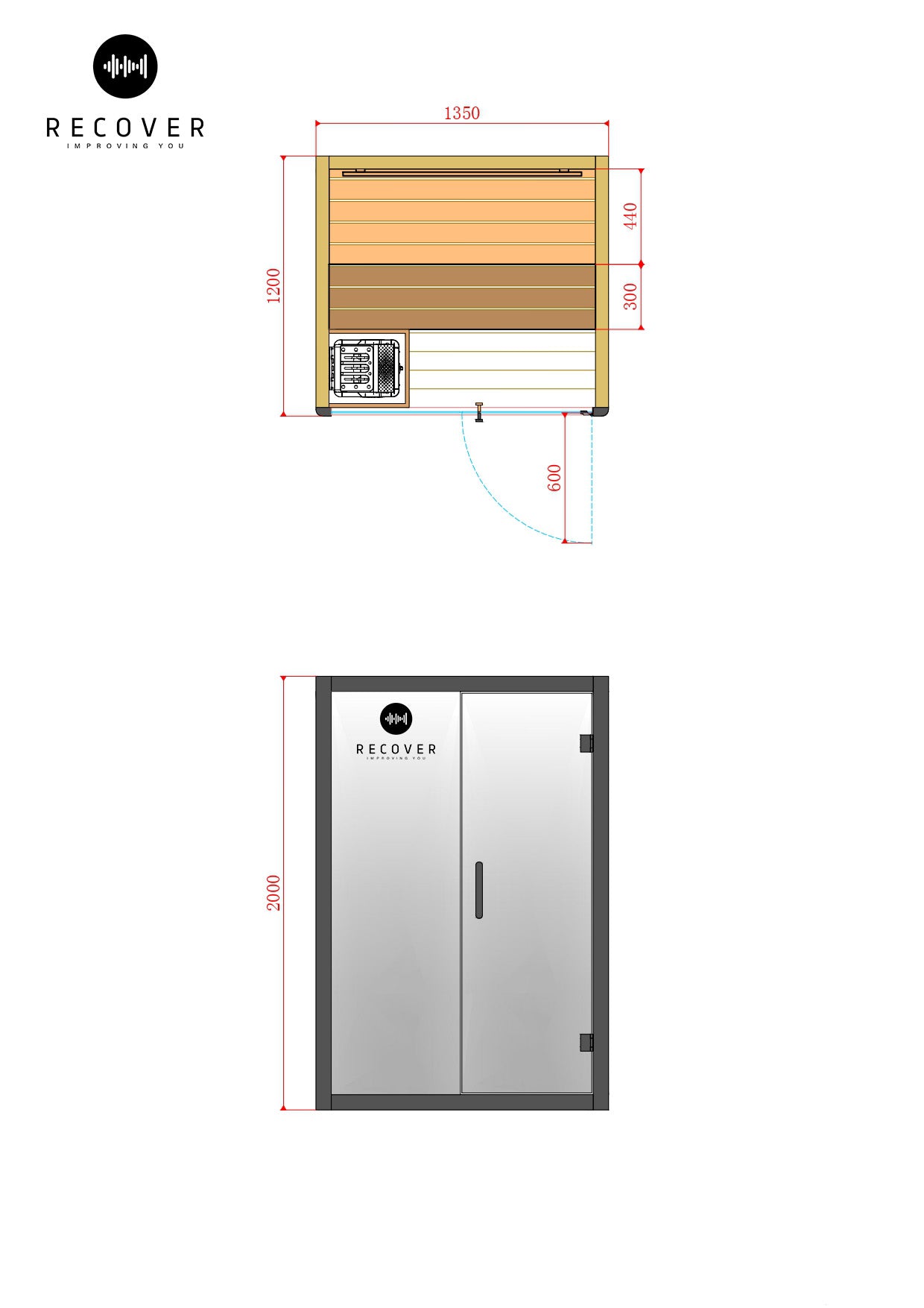 Recover Indoor Traditional Sauna