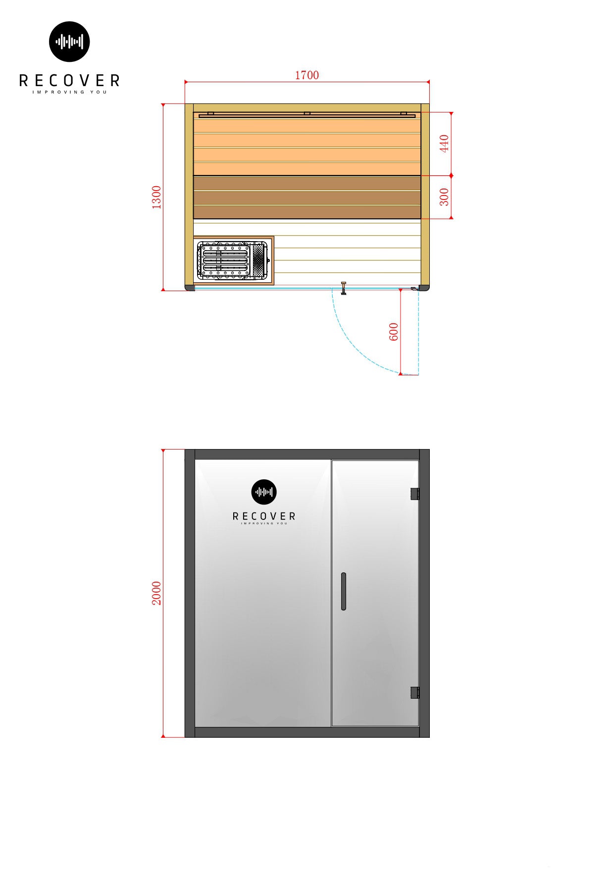 Recover Indoor Traditional Sauna