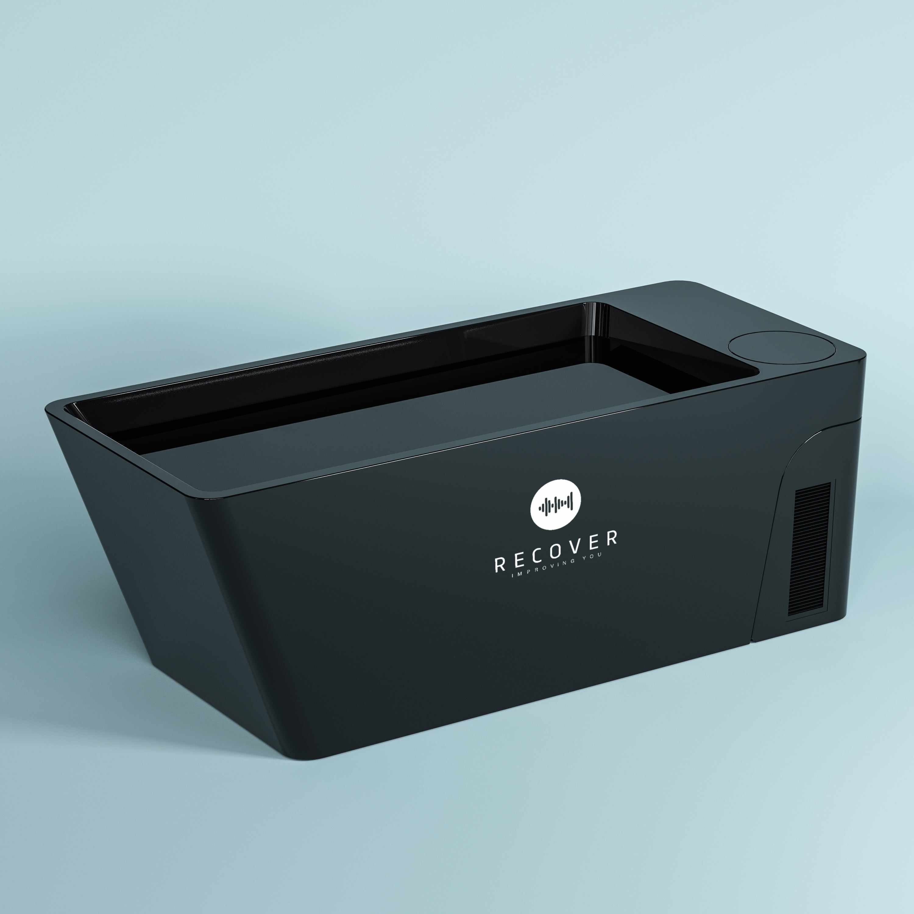 premium cold plunge tub black