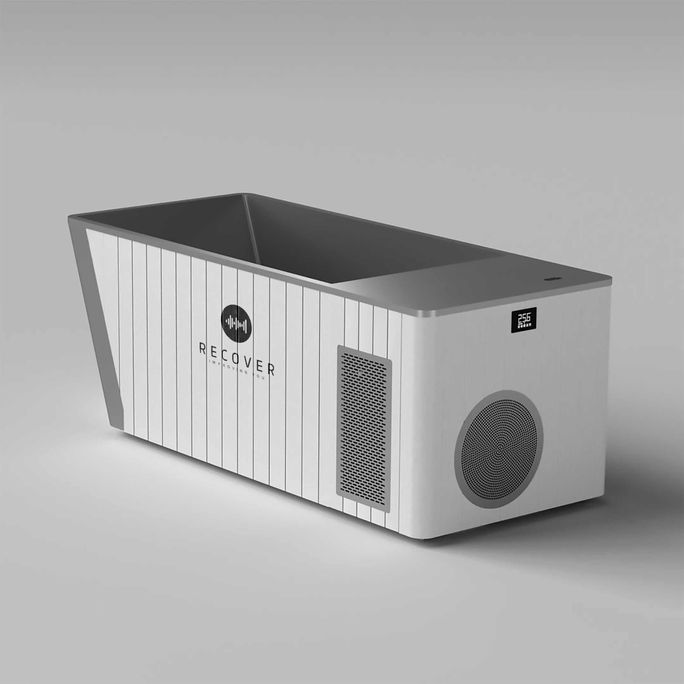 Red Cedar & Stainless Steel Ice Bath | 0–45°C | Self-Icing + Heated Recovery