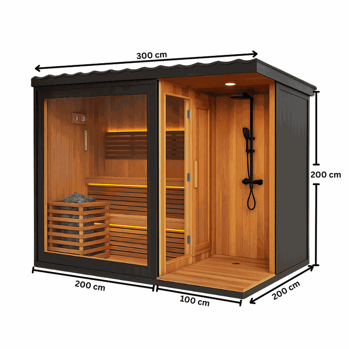 The Ultimate Contrast Therapy Combination | Ice Bath & Sauna Combo in UAE