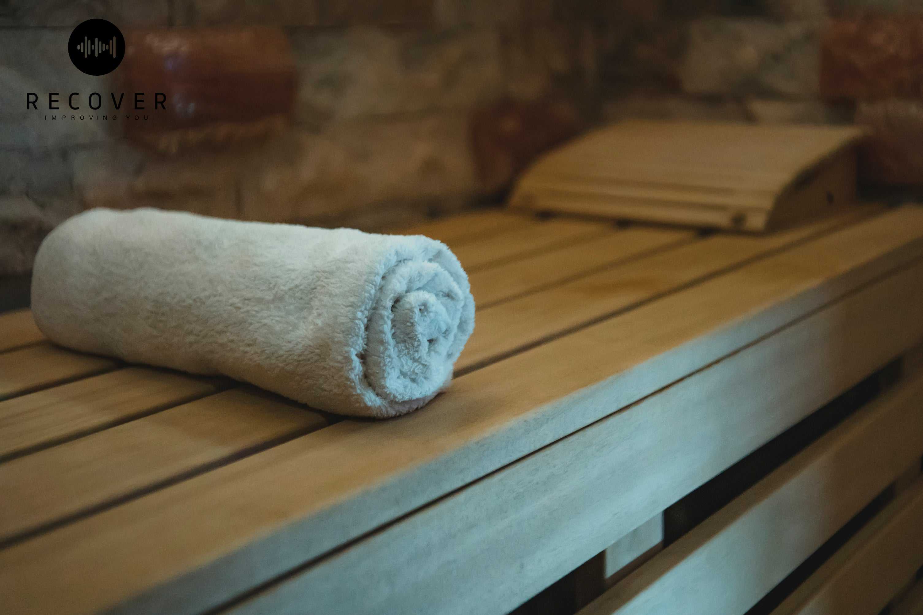 Recover Towel & Slipper Combo – White