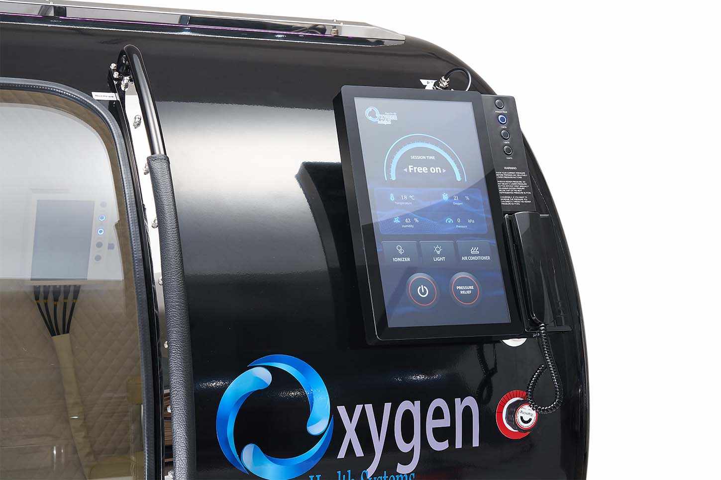 Oxygen Health Systems Hyperbaric Chamber - 44D 2.0 ATA Multiplace Hard Shell Hyperbaric Chamber – Walk-In Oxygen Therapy