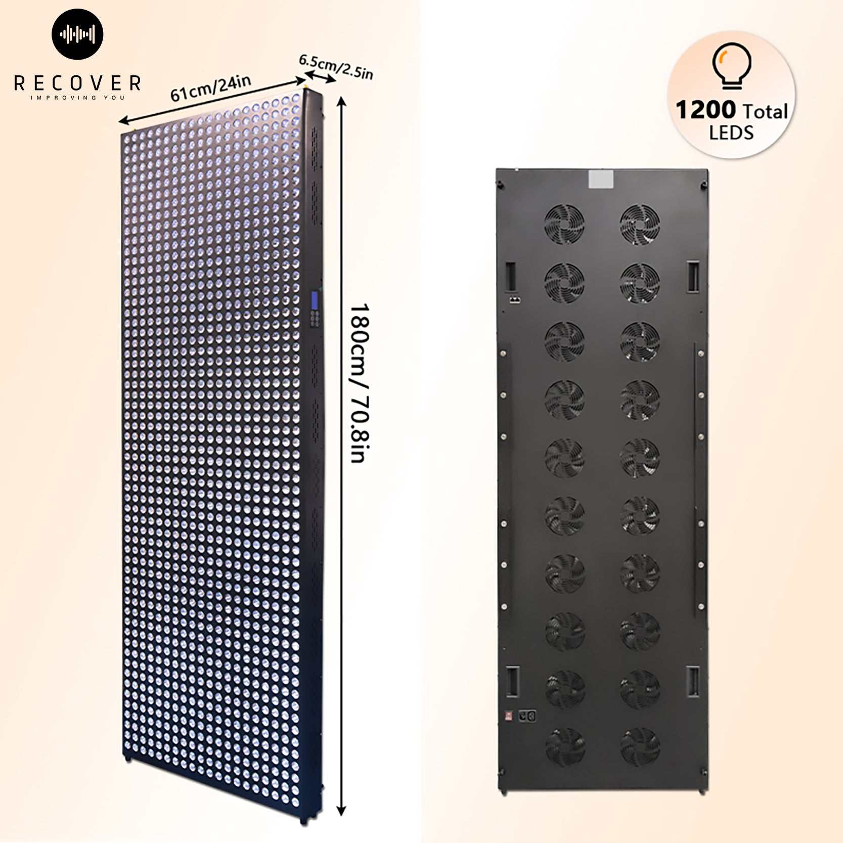 RP5000 Red Light Therapy Panel