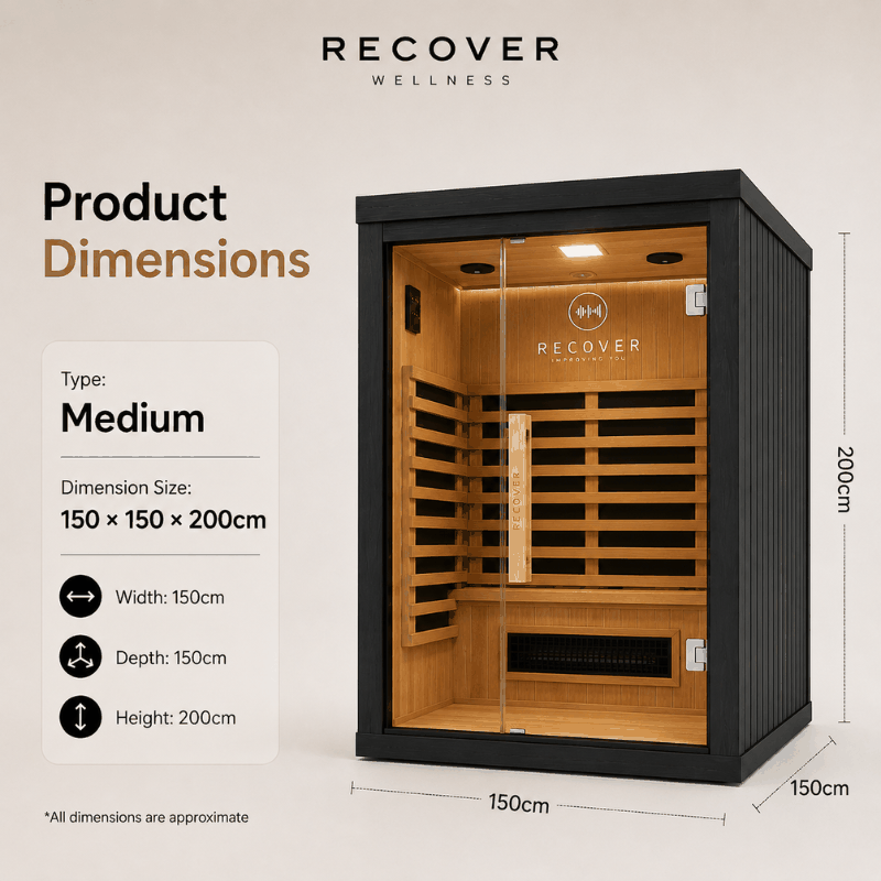 Outdoor Full-Spectrum Infrared Sauna