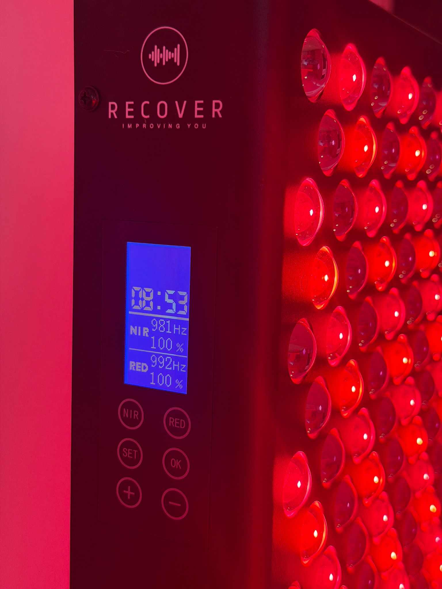 Recover RP1500 – 90cm Mid-Size Red Light Therapy Panel